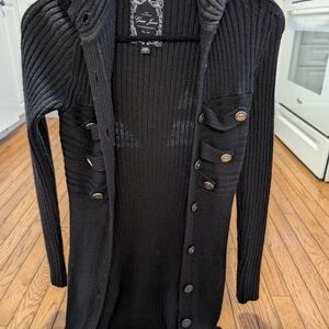 Grace Karin Black Women's Cardigan Sweater